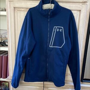 Under Armour blue jacket sz L mens